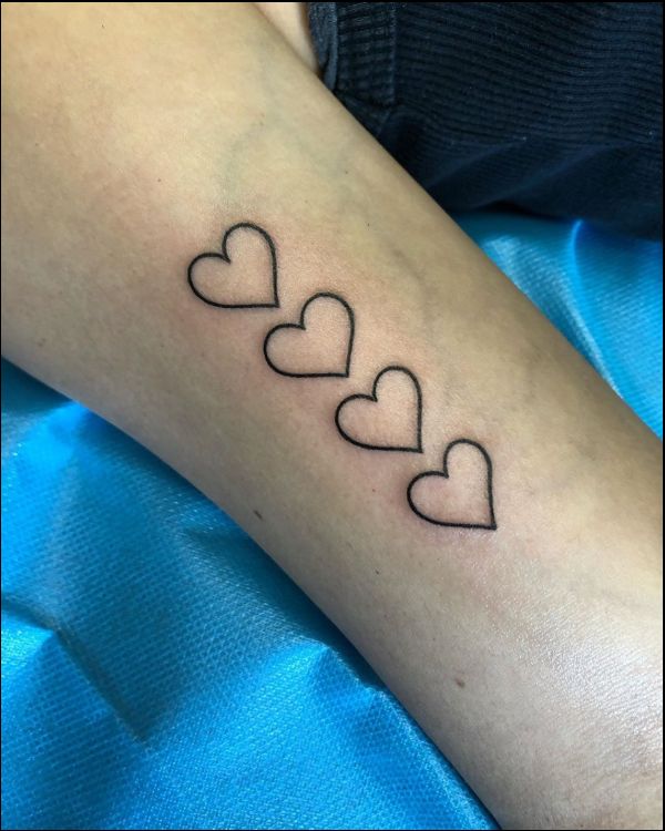 small heart tattoos