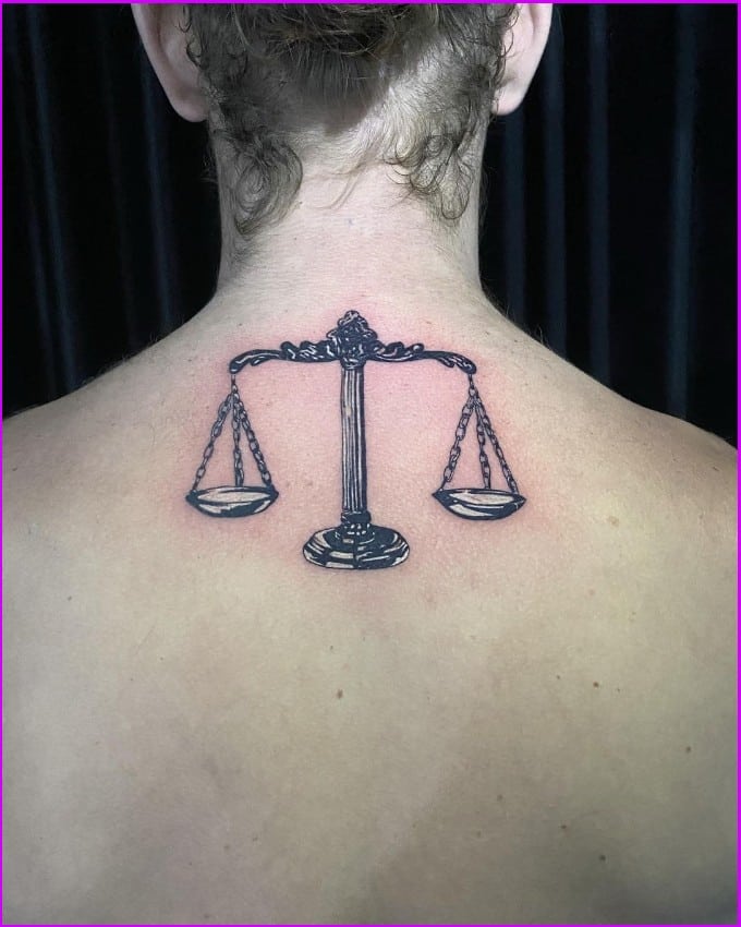 tattoo libra symbol