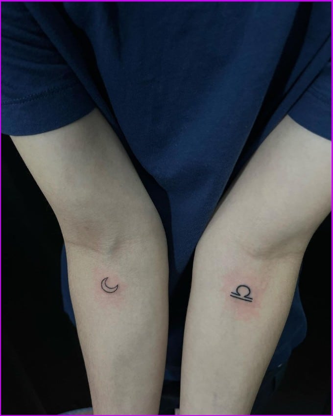 libra scale tattoos