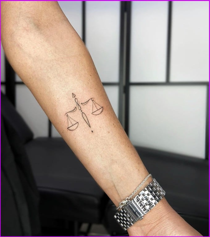 libra tattoo drawings