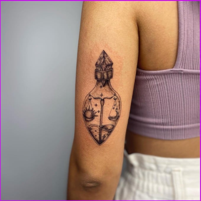 libra tattoos