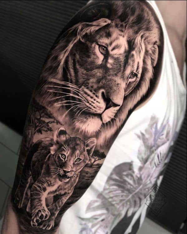 lion tattoos