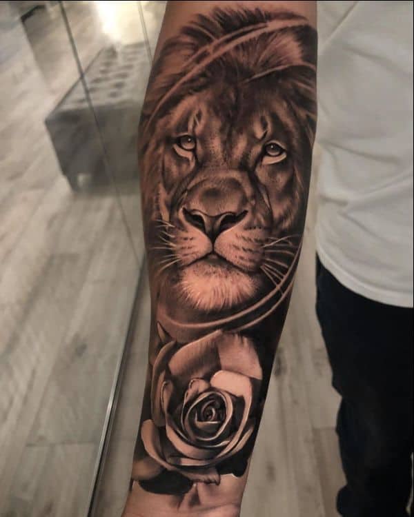 mountain lion tattoo