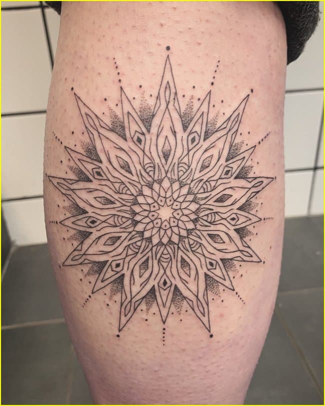 mandala inspired tattoos
