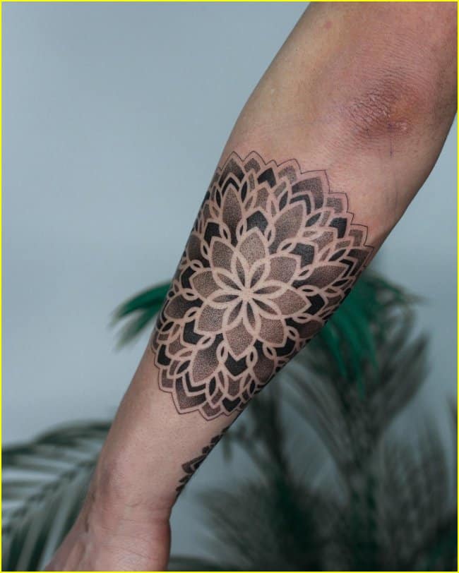 mandala tattoos for guys