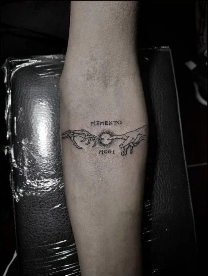 best memento mori tattoos