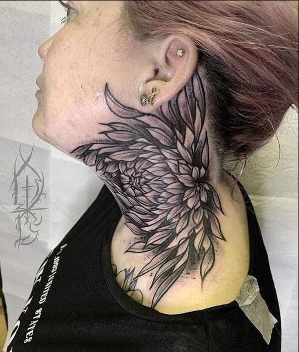 neck tattoos for men