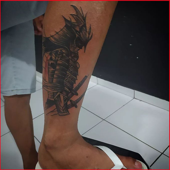 cool samurai tattoos