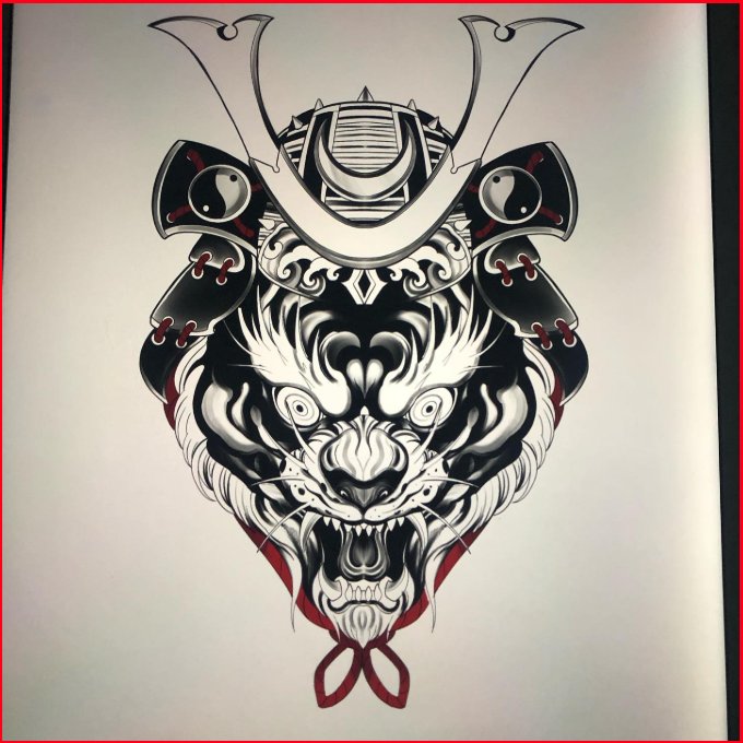 amazing samurai tattoos