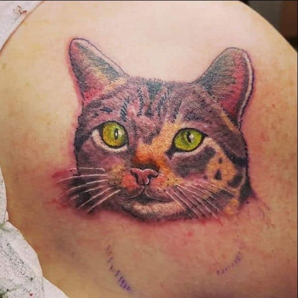 black cat tattoos