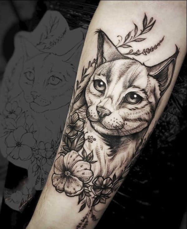 egyptian cat tattoos