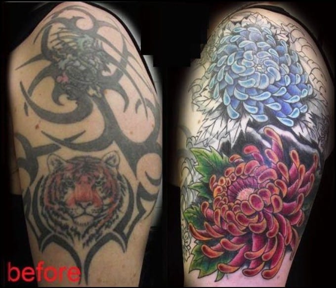 tribal designs cover up tattoo ideas