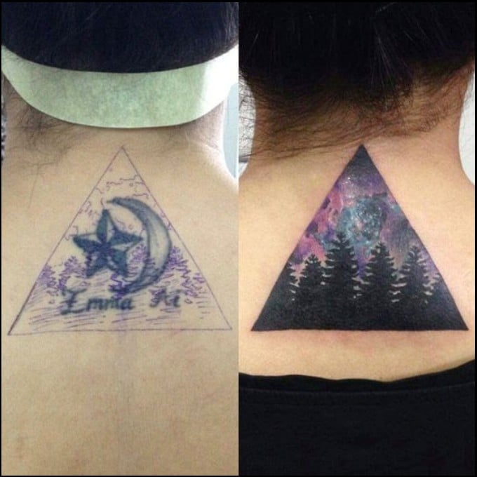 back cover up tattoo ideas