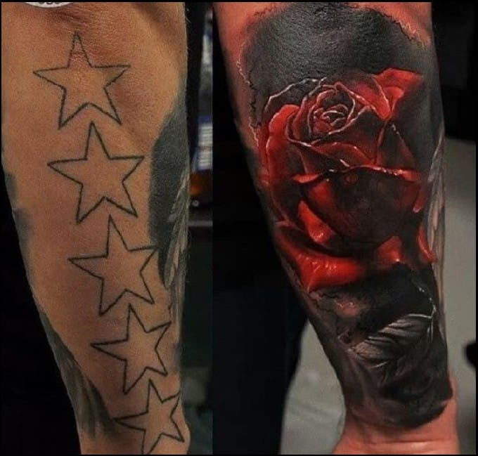 cover up tattoo ideas female 