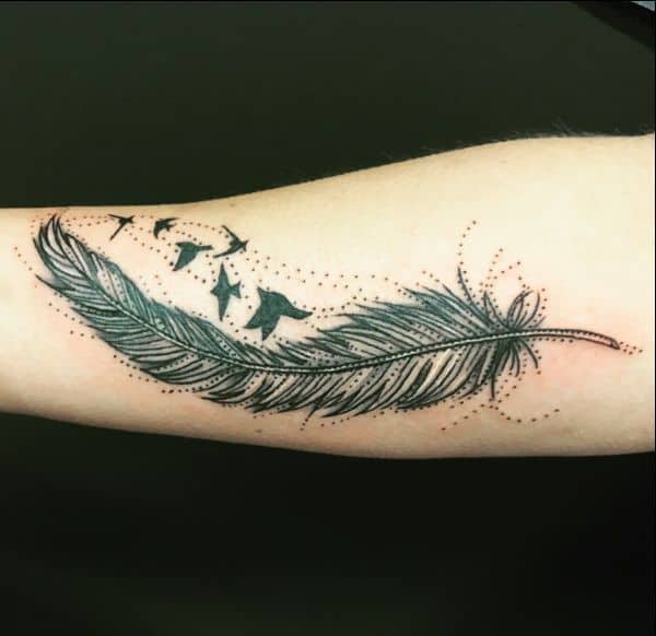 peacock feather tattoos