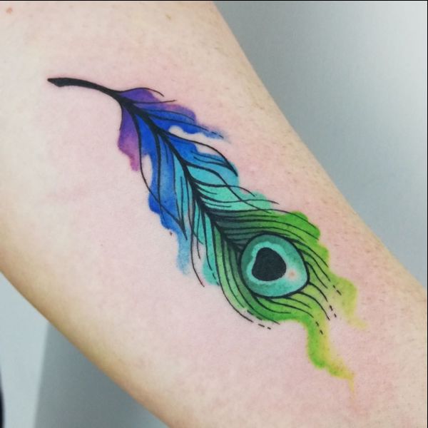 peacock feather tattoos