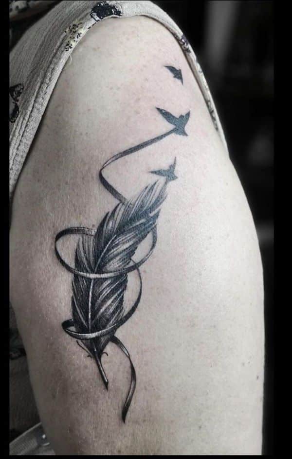 feather tattoos