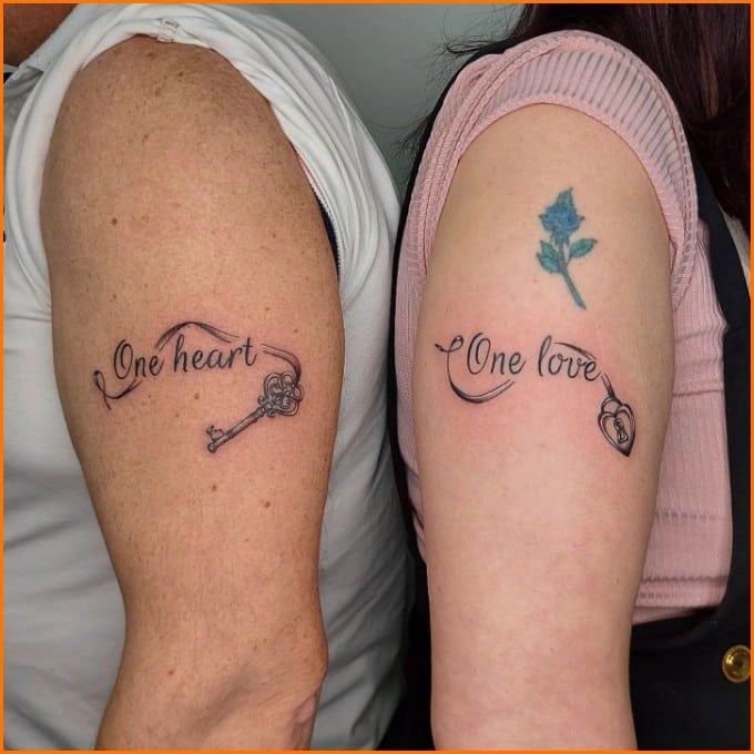 lock and key tattoo ideas