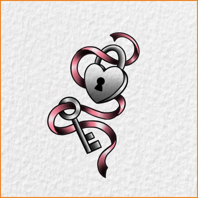 lock tattoo ideas