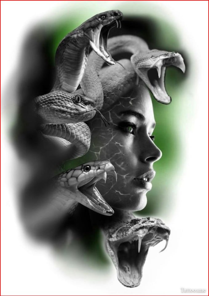 medusa tattoo pinterest