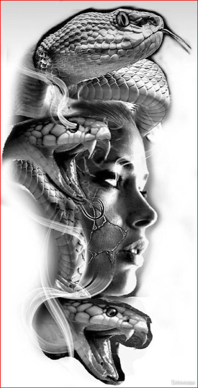 Medusa tattoo ideas 4