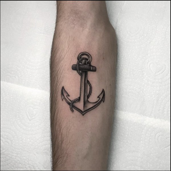 navy anchor tattoos