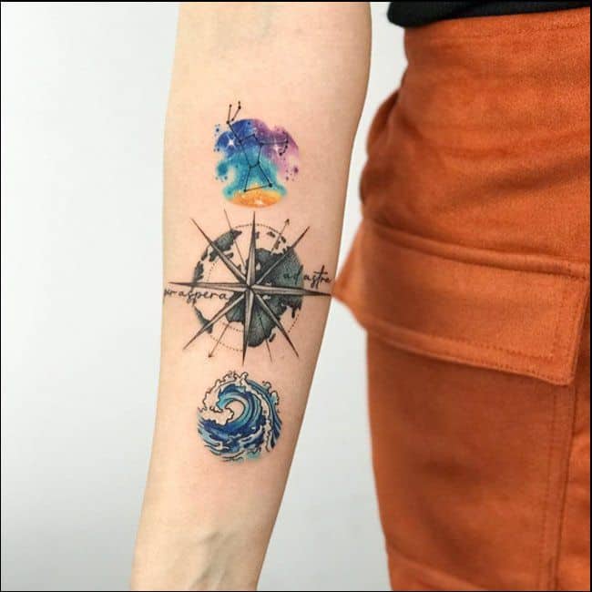 compass tattoo meaning