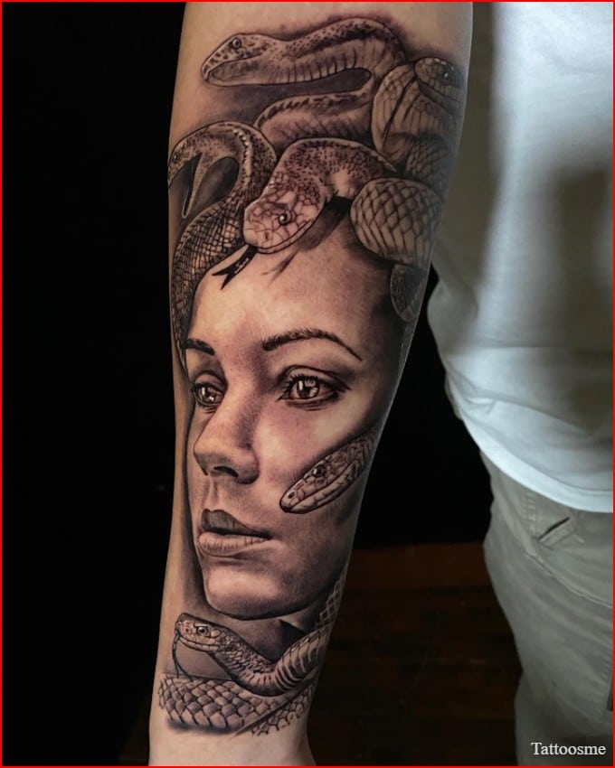 medusa tattoo meaning men