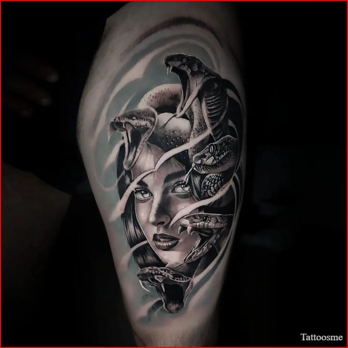 What is the Medusa tattoo mean?