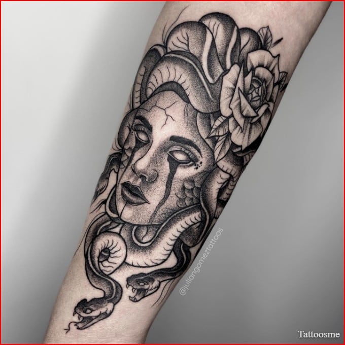 medusa tattoo men