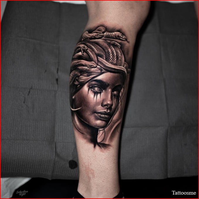 medusa tattoo tiktok