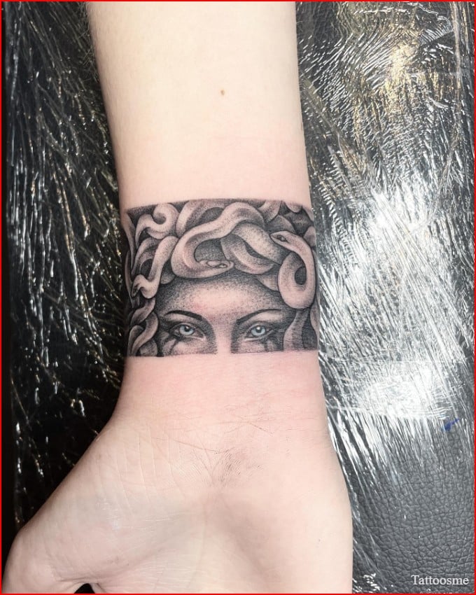 medusa tattoo eyes