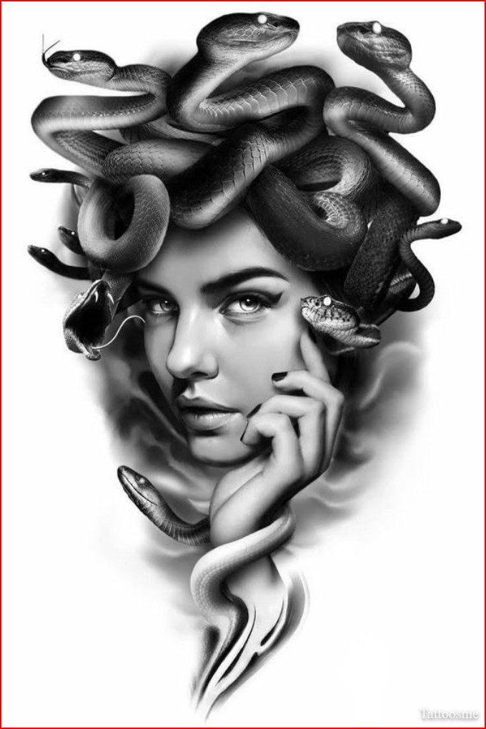 medusa tattoo design
