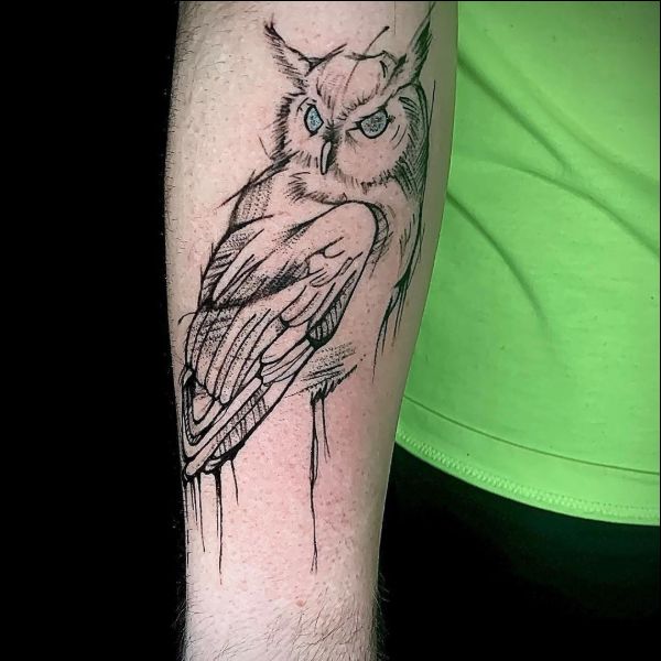small owl tattoos