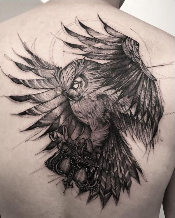 owl tattoo