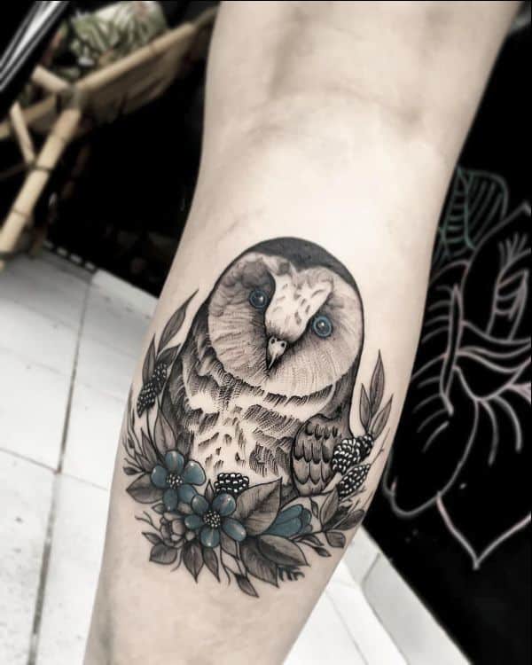 owl tattoo