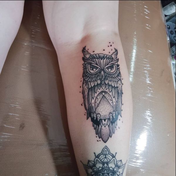 owl tattoos for women
